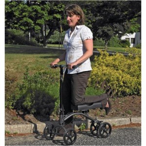 The Knee Walker: A great alternative to crutches!