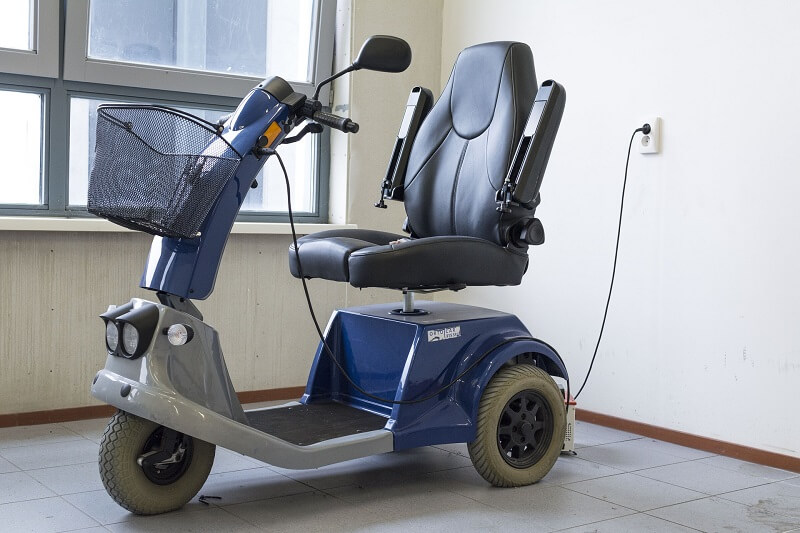 Mobility Scooter in Home