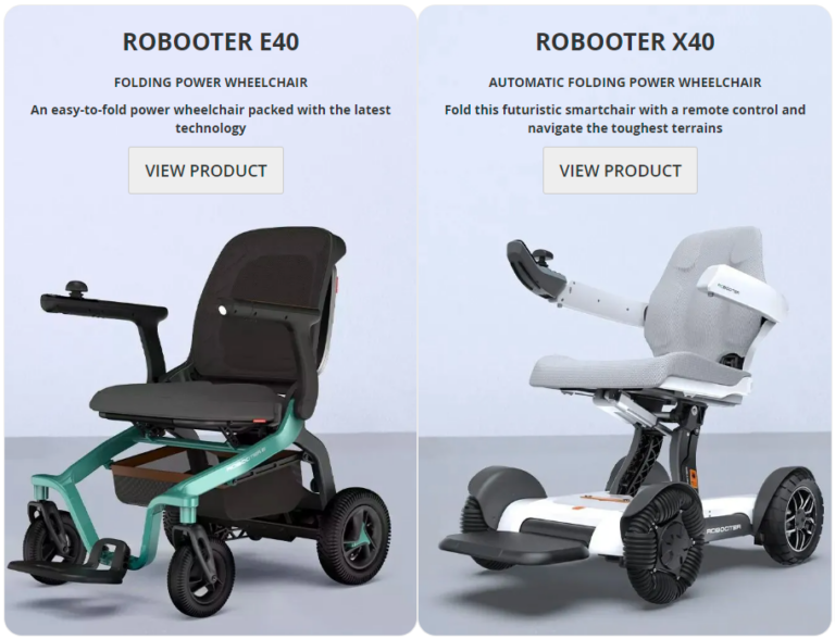 Robooter Folding Electric Wheelchairs