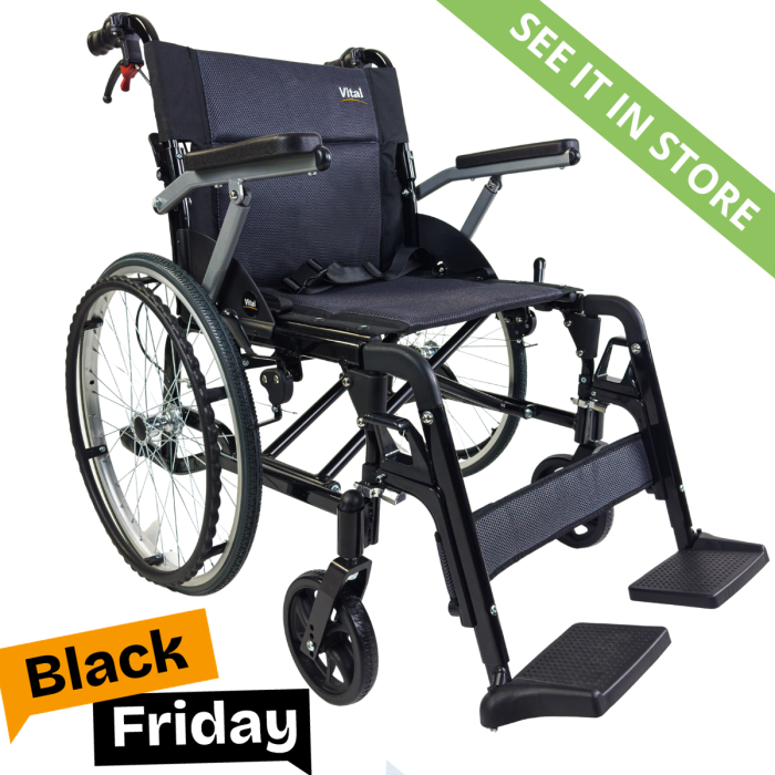 Vital Lite Lightweight Wheelchair: Engineered for Comfort and Ease