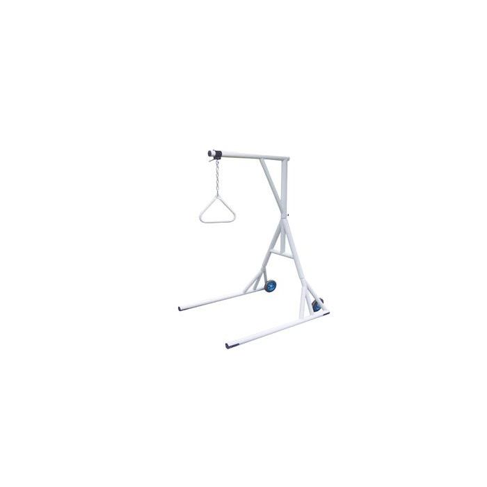 Free Standing Trapeze with Base and Wheels