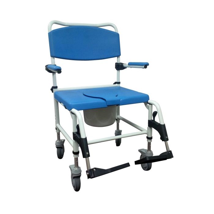 Bariatric Aluminum Shower Rehab Commode by Drive