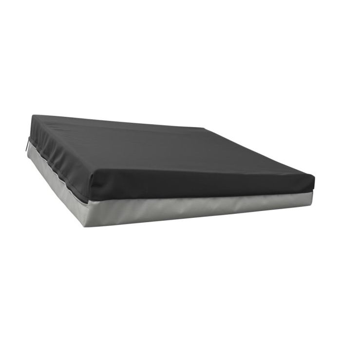 Wedge cushion with stretch cover