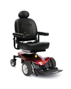 Jazzy 1450 Bariatric Power Wheelchair Red