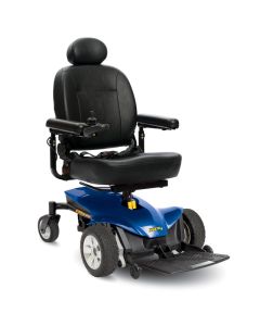 Jazzy Elite ES Portable Power Wheelchair Pride Blue