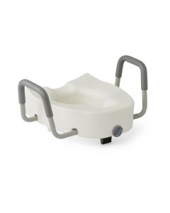 Medline Elevated Locking Toilet Seat with Arms