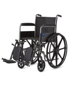 Medline K1 Basic Wheelchair with Elevating Legrests