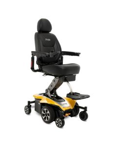 Pride Jazzy Air 2.0 Elevating Wheelchair Citrine Yellow