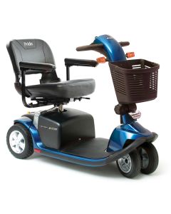 Victory Twin Mobility Scooter - Dual Front Wheels Blue