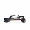 golden buzzaround carryon folding scooter folded flat