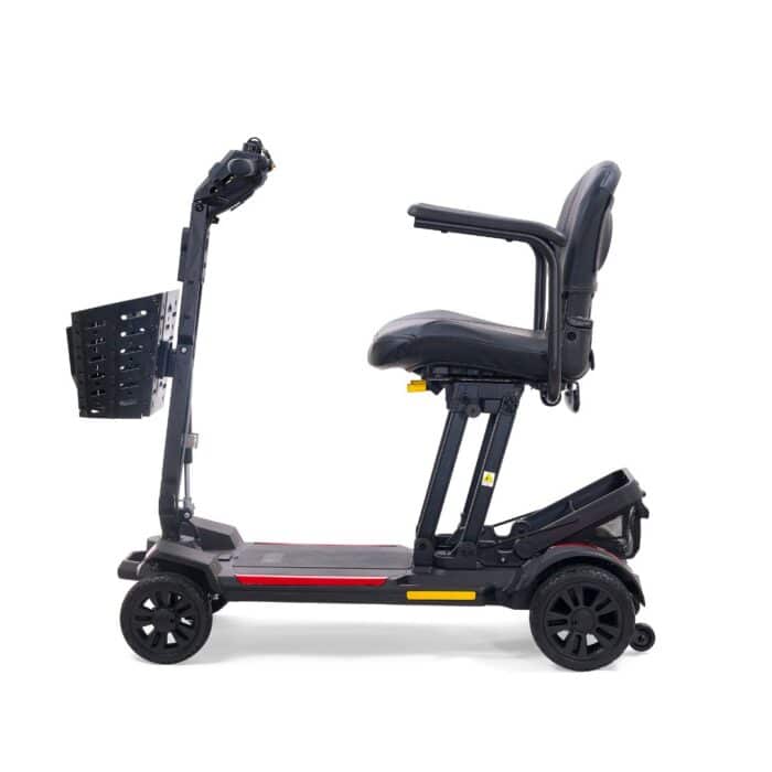 golden buzzaround carryon folding scooter side