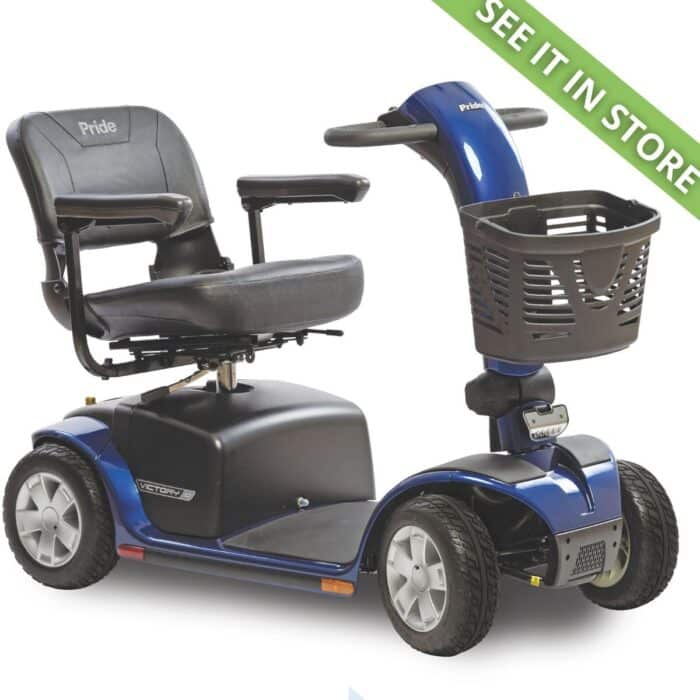 Pride Victory 10.2 mobility scooter Victory 10.2 4-wheel mobility scooter - in store