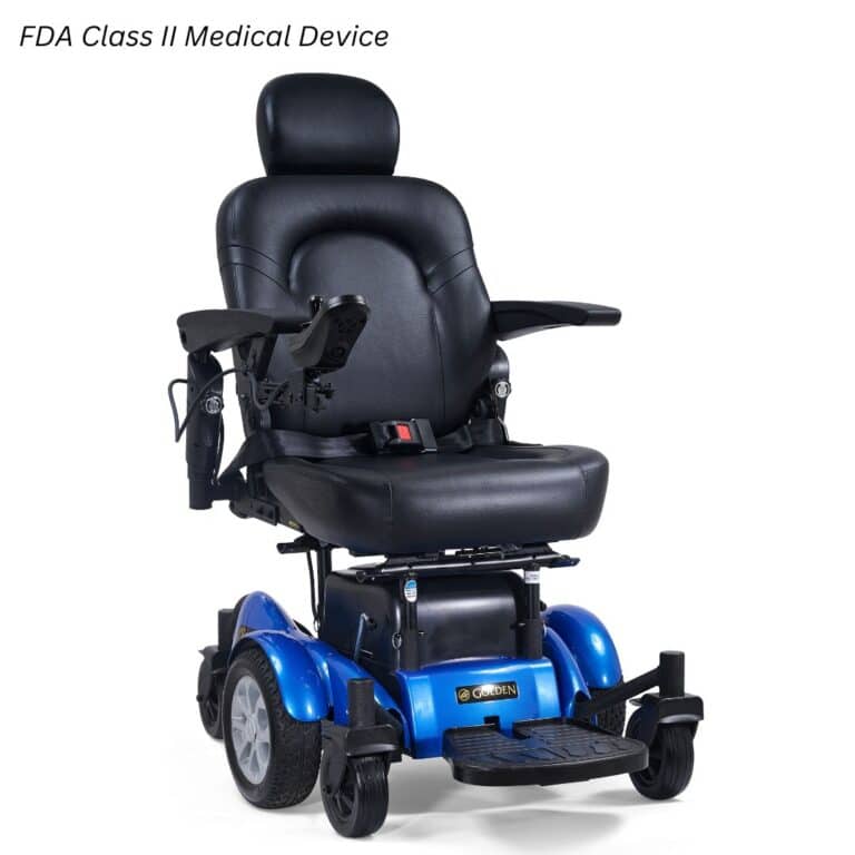 compass hd power chair beauty blue
