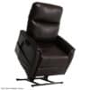 Pride LC150 Genesis lift chair - lifted - lexis chestnut