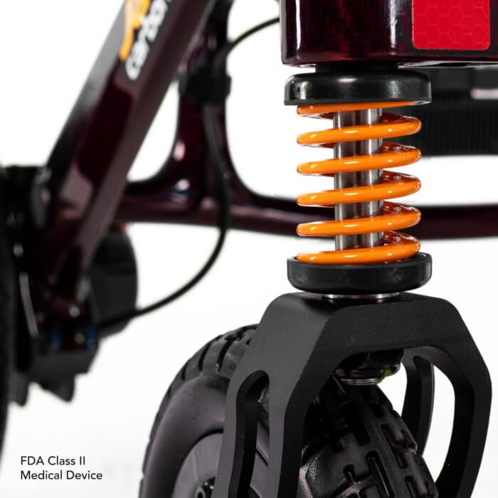 Jazzy Carbon HD Power Wheelchair Suspension