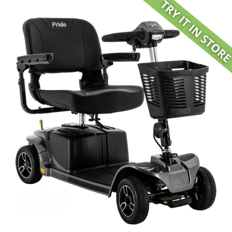 pride revo 2.0 mobility scooter grey see it in store